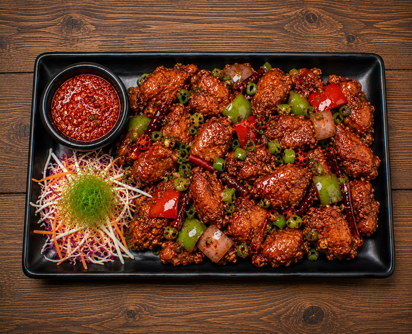 Schezwan Chicken Dry